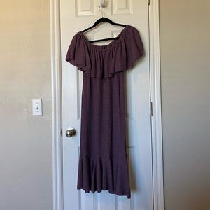 Lularoe Cici Never Worn Plum Dress